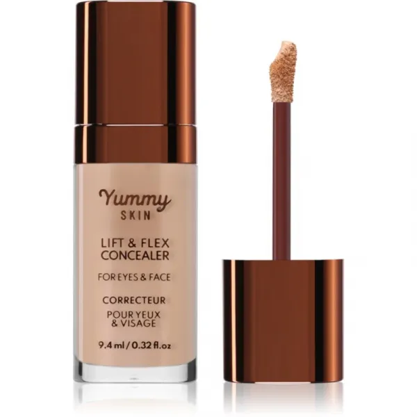 Danessa Myricks Beauty Yummy Skin Lift & Flex Concealer tekutý korektor s matným efektom odtieň 6 - Light/Medium With Neutral Undertones 8.4 ml