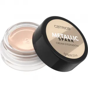 Catrice Metallic Spark krémové očné tiene pre trblietavý lesk odtieň 010 Champagne Chic 4 g