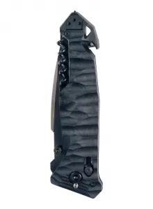 Tb outdoor zatvárací nôž cac army pa6 tx kombinované ostrie vývrtka black