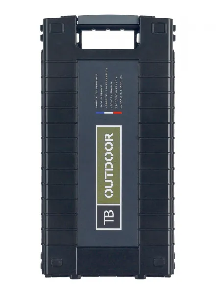 Skladací nôž TB Outdoor CAC Serration - red