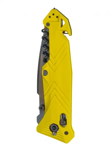Skladací nôž TB Outdoor CAC Serration - yellow