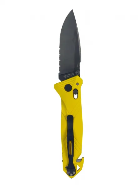 Skladací nôž TB Outdoor CAC Serration - yellow