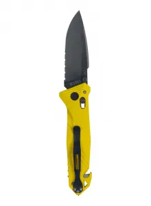 Skladací nôž TB Outdoor CAC Serration - yellow