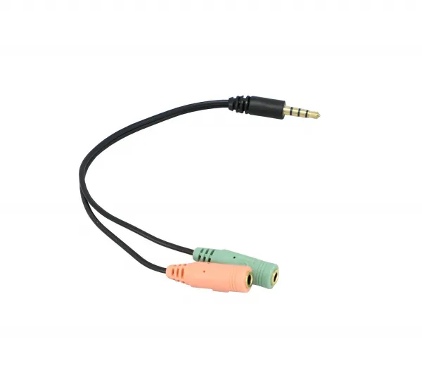 Stolní mikrofon C-TECH MIC-02, 3,5" stereo jack, 2.5m
