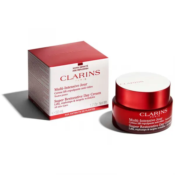 Clarins Super Restorative Day Cream denný krém pre všetky typy pleti 50 ml