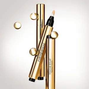 Yves Saint Laurent Touche Éclat Radiant Touch rozjasňovač v pere pre všetky typy pleti odtieň 0 Lait Lumiere / Luminous Milk 2.5 ml