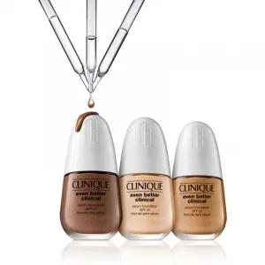 Clinique Even Better™ Clinica Serum Foundation ošetrujúci make-up SPF 20 odtieň WN 9 Deep Neutral 30 ml