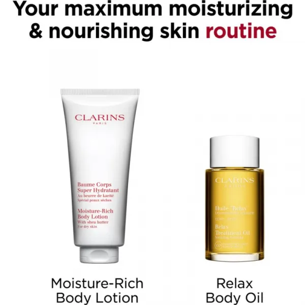 Clarins Moisture-Rich Body Lotion výživné telové mlieko 200 ml