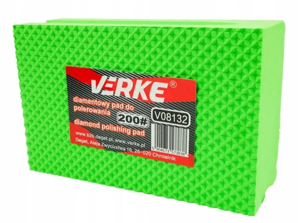 VERKE Diamantový blok na ručné brúsenie 200