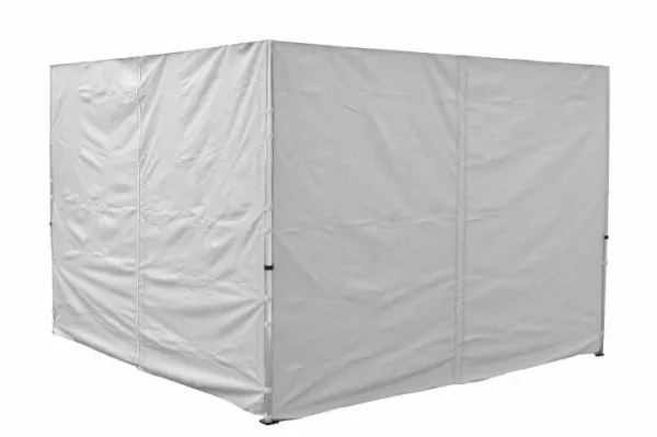 Garthen PROFI 30695 Sada 2 bočných stien pre záhradný stan 3 x3 m biela