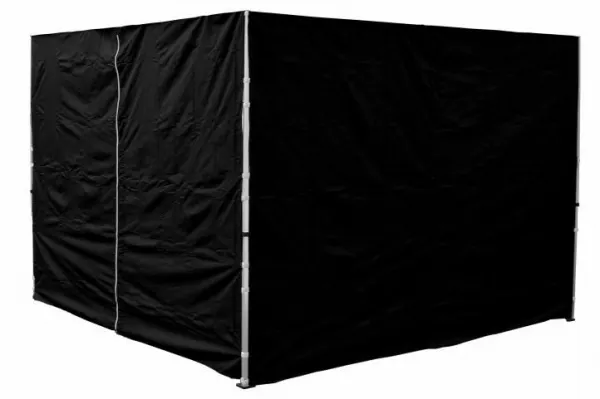Garthen PROFI 30683 Sada 2 bočných stien pre záhradný stan 3 x3 m čierna