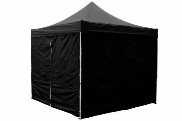 Garthen PROFI 30683 Sada 2 bočných stien pre záhradný stan 3 x3 m čierna
