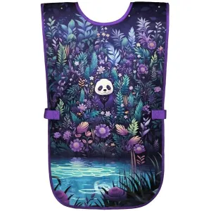 BAAGL JUNGLE PANDA Detská zástera, fialová, veľkosť
