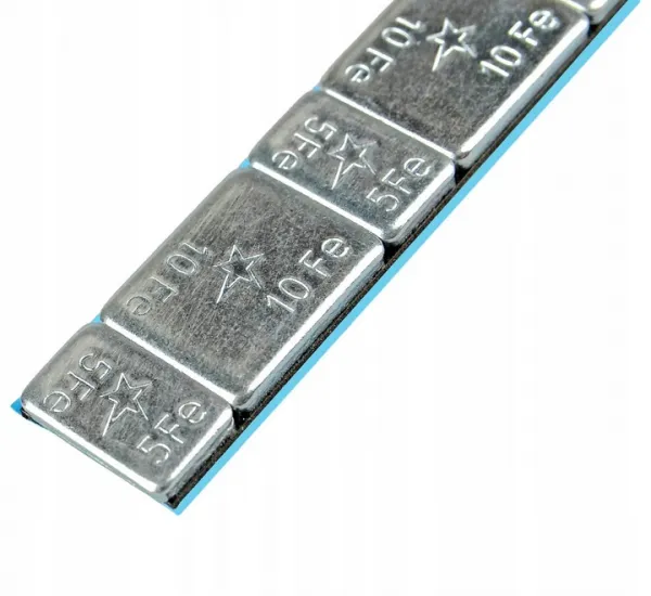 REDATS Balenie 400 pásikov samolepiacich závaží 5/10g okrúhle