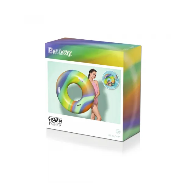 Nafukovacie koleso  119 cm Rainbow 36352