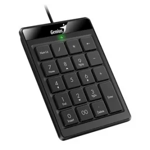 GENIUS numerická klávesnice NumPad 110/ Drátová/ USB/ slim design/ černá
