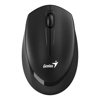 Genius Myš NX-7009 31030030400, 1200DPI, 2.4 [GHz], optická, 3tl., bezdrátová, černá, 1 ks AA, Blue-Eye senzor, symetrická