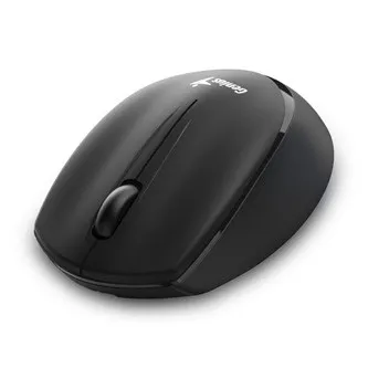 Genius Myš NX-7009 31030030400, 1200DPI, 2.4 [GHz], optická, 3tl., bezdrátová, černá, 1 ks AA, Blue-Eye senzor, symetrická