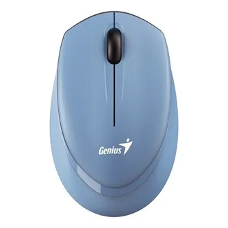 Genius Myš NX-7009 31030030401, 1200DPI, 2.4 [GHz], optická, 3tl., bezdrátová, modrá, 1 ks AA, Blue-Eye senzor, symetrická