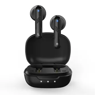 Genius HS-M905BT 31710025402, mikrofon, přepínání skladeb, černá, 2.0, s nabíjecí krabičkou, sportovní typ USB-C