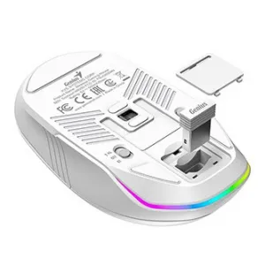 Myš bezdrátová, Genius GX GAMING Scorpion M8250 AI 31060001400, bílá, optická, 3200DPI