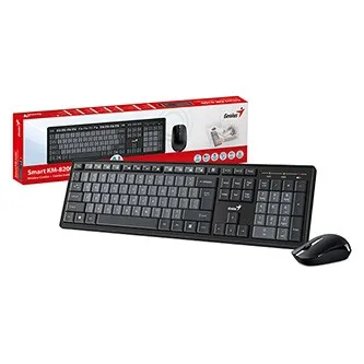 GENIUS set klávesnice + myš Smart KM-8200/ Bezdrátový set 2,4GHz/ Copilot/ CZ+SK layout