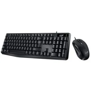 Genius KM-170 COPILOT 31330006418, sada klávesnice s optickou myší, CZ/SK, drátová (USB), černá