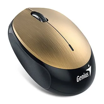 Myš drátová, Genius NX-9000BT 31030009407, zlatá, optická, 1200DPI