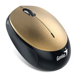 Myš drátová, Genius NX-9000BT 31030009407, zlatá, optická, 1200DPI