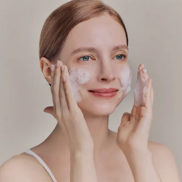 WHAMISA Organic Flowers Foaming Gel ukľudňujúci čistiaci penivý gél 150 ml