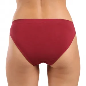 Dámske bambusové nohavičky Gina červená (00018) M