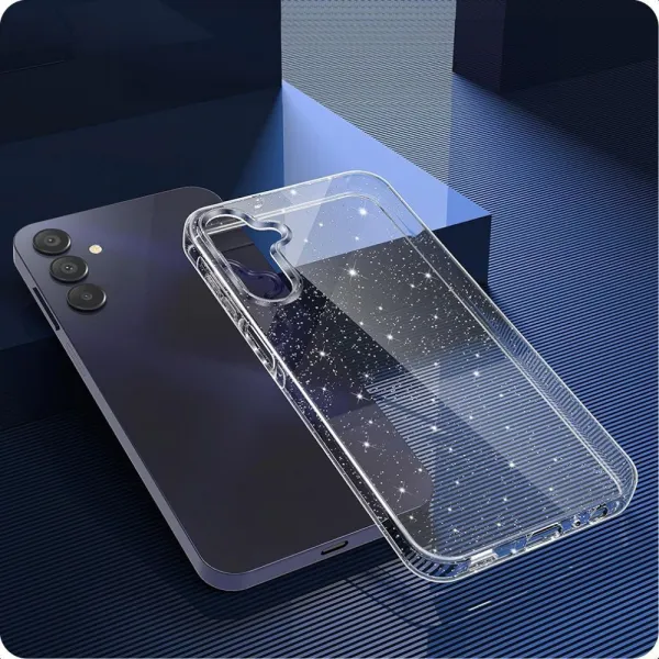 Tech-Protect Flexair kryt na Samsung Galaxy S25, glitter