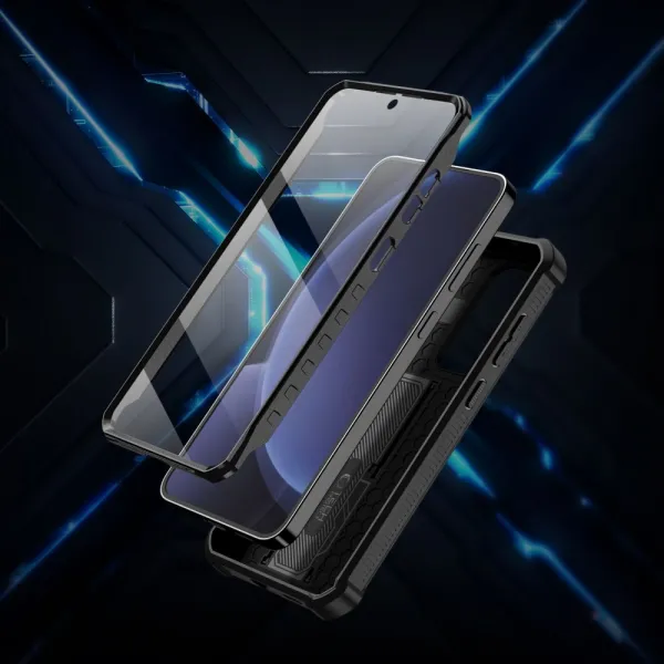 Tech-Protect Kevlar Cam+ púzdro, Samsung Galaxy S25 Plus, čierne
