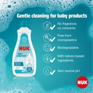 Umývací prostriedok na fľaše a cumlíky NUK -  500ml