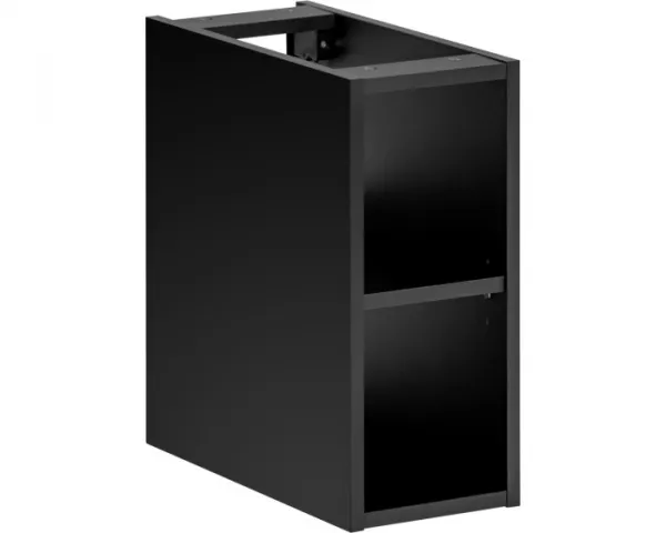 Comad Závěsná skříňka pod umyvadlo SantaFe s deskou 140 cm černá