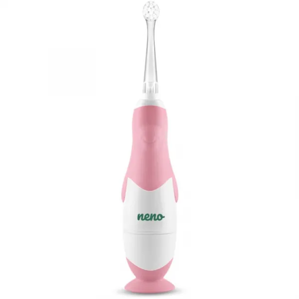 NENO - Kefka detská elektrická pre deti Denti - ružová 3m+