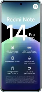 Xiaomi Redmi Note 14 Pro+ 5G 12GB/512GB - Modrý