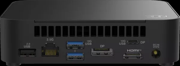 ASUS NUC 14 Essential RNUC14MNK2500002/N250 Procesor/DDR5-4800 SODIMM/USB-A,C/M.2 2280/Wi-Fi/LAN/EU Napájecí kabel