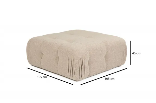 Hanah Home Taburet DOBLO broskyňový