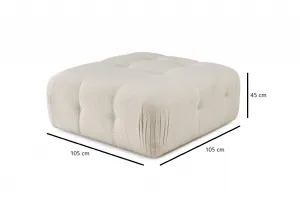 Hanah Home Taburet DOBLO krémový