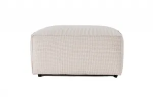 Puf Lora Pouffe - White