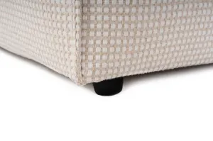 Puf Lora Pouffe - White