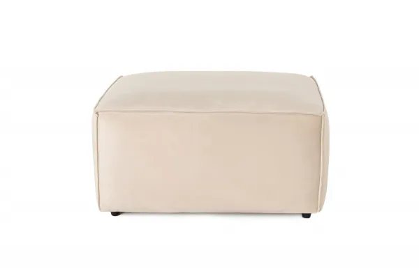 Puf Lora Pouffe - Cream