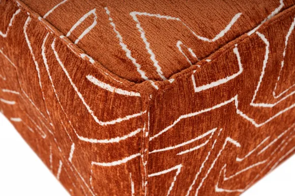 Puf Lora Pouffe - Orange