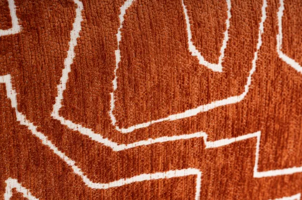 Puf Lora Pouffe - Orange