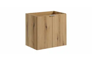 Comad Kúpeľňová zostava Nova Oak II so skrinkami 140 cm dub evoke/čierna