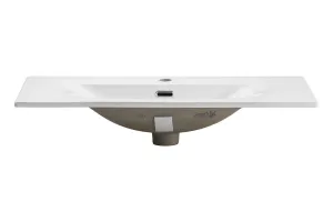 Comad Umyvadlová skrinka so zápustným umývadlom Nova White 80 cm biela