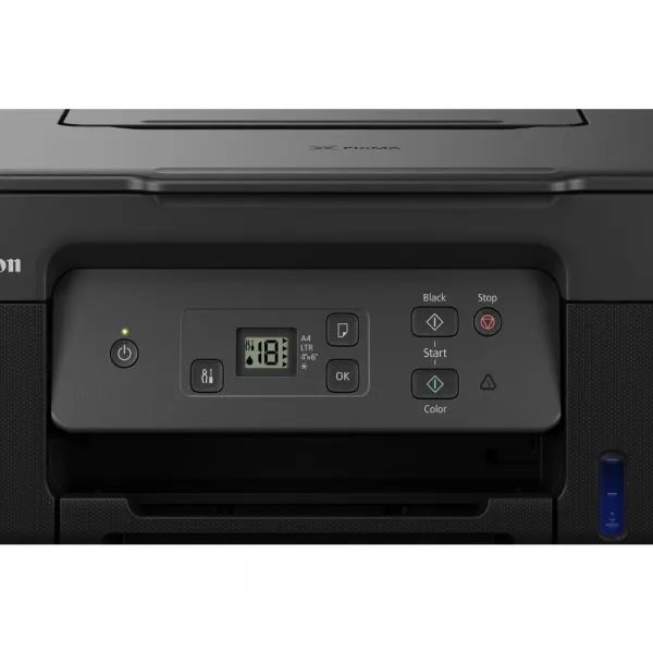 Canon PIXMA Tiskárna černá G2470(doplnitelné zásobníky inkoustu) - MF (tisk,kopírka,sken), USB - A4 11/min.