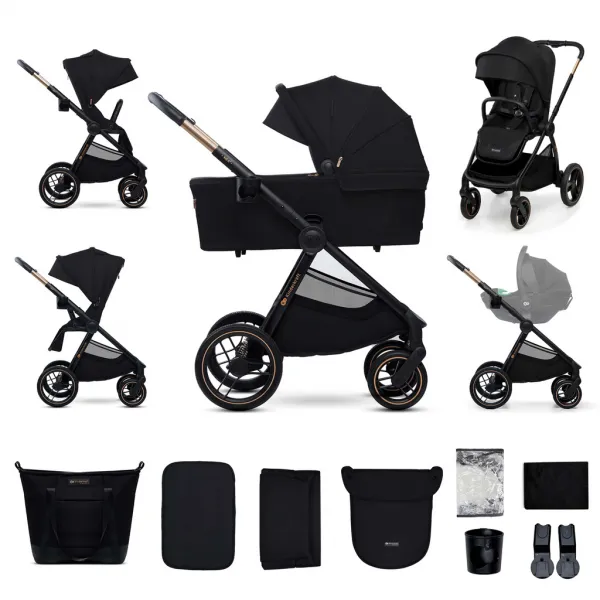 KINDERKRAFT Kočík kombinovaný Nea 2 2v1 Midnigth Black