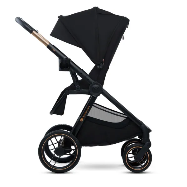 KINDERKRAFT Kočík kombinovaný Nea 2 2v1 Midnigth Black
